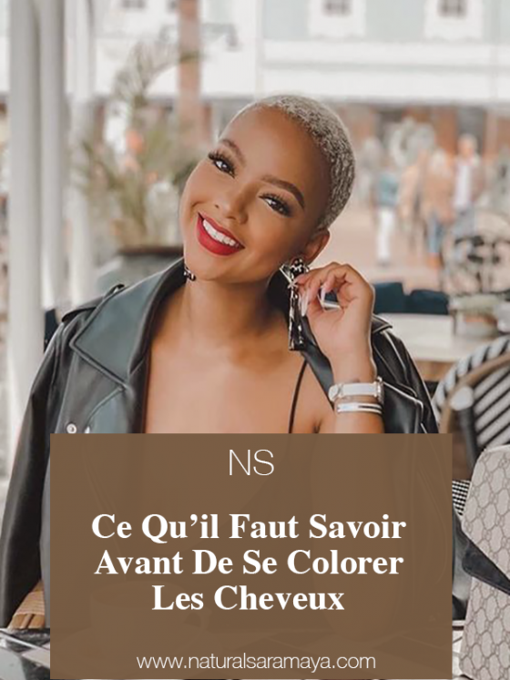Les 3 choses à Savoir avant de Se Colorer Les Cheveux Crépus/afro.