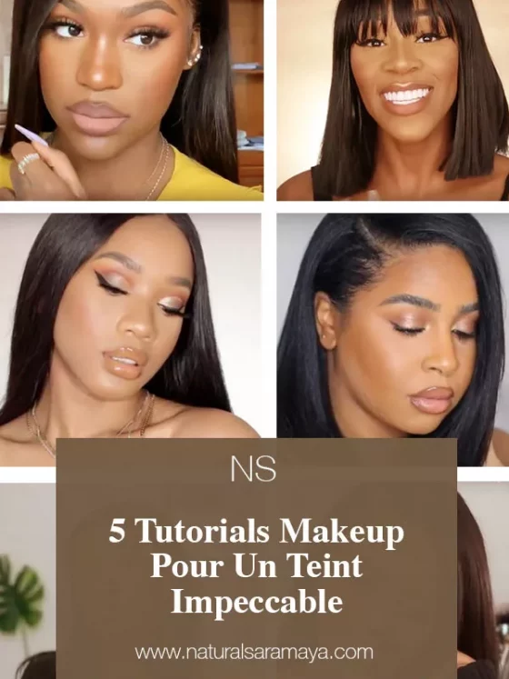 5 tutorials maquillage pour un teint impeccable. (Peau Noire)