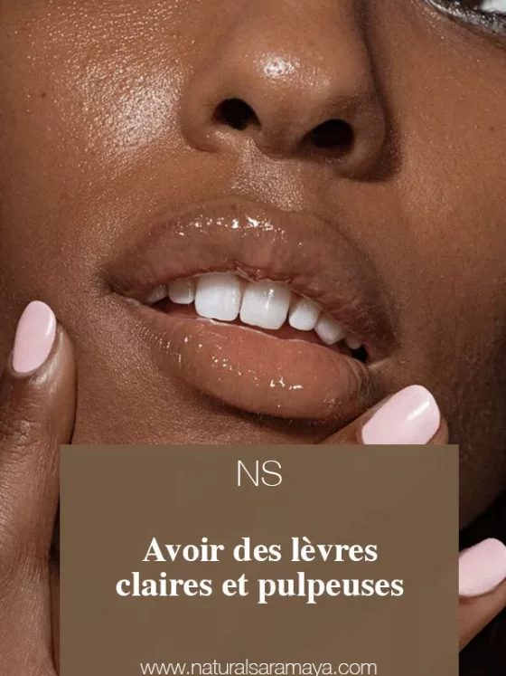 Avoir Des Lèvres Claires Et Pulpeuses.
