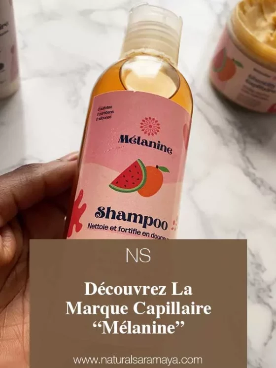 Découvrez La  Marque Capillaire “Mélanine”.
