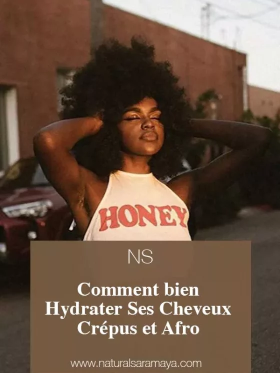 Comment bien hydrater ses cheveux crépus et afro.