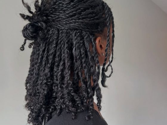 Cheveux Crépus : comment retenir la longueur avec les mini-braids ou mini-twists